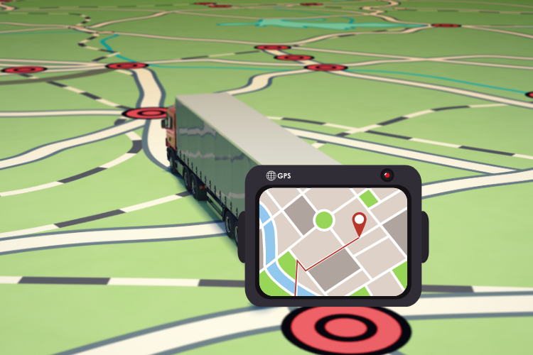 Enclosed Auto Transport GPS Locating Vehicle Shipment On Map
