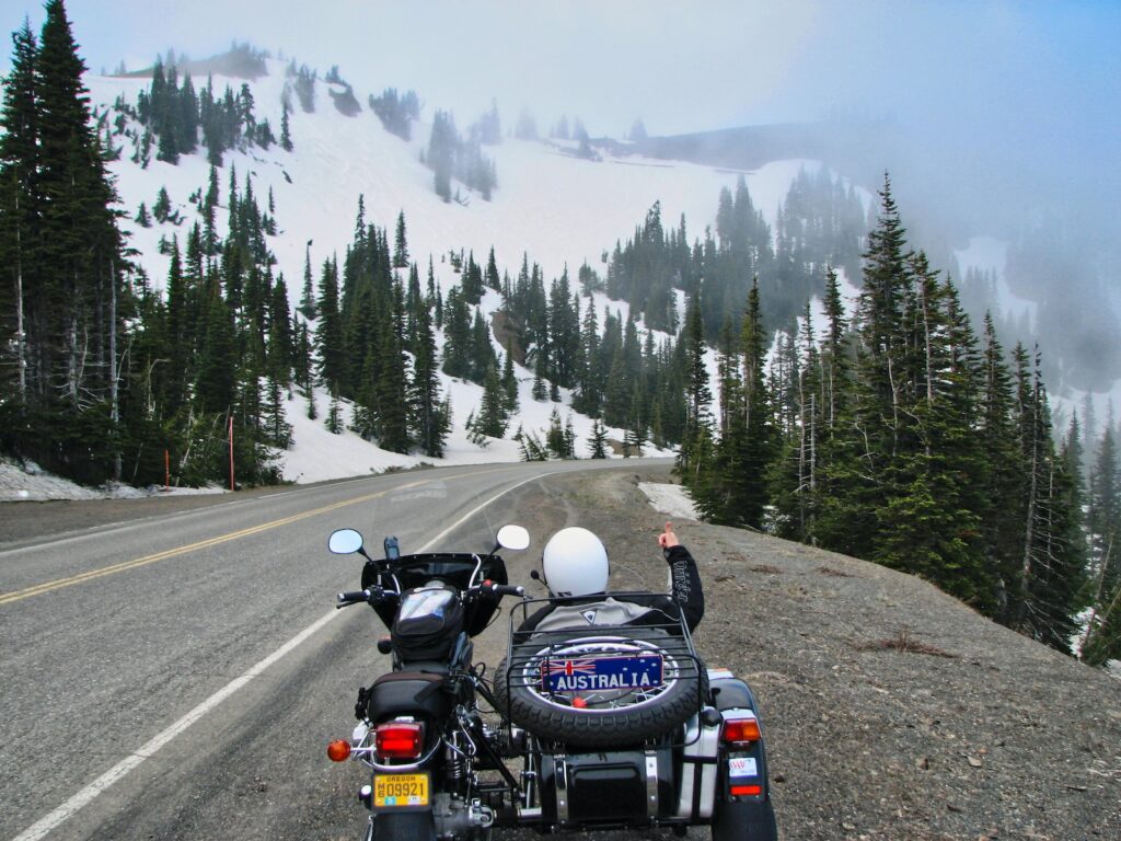 Motorcycle with a Sidecar