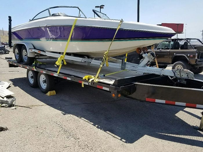 RV Transport boat transport service