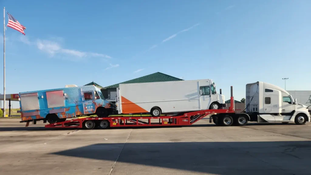 Oversize Vehicle Transport step vans truck shipping autostar transport express 1