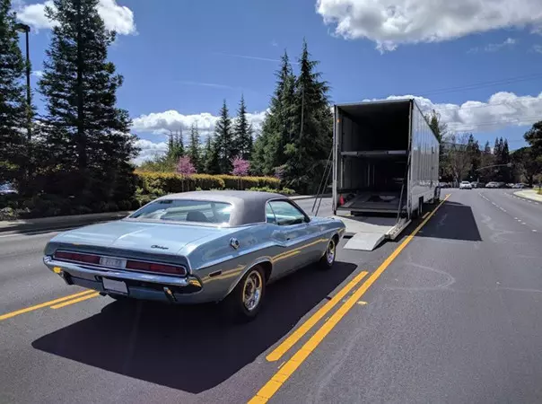 How to Ship a Car transport chevelle enclosed